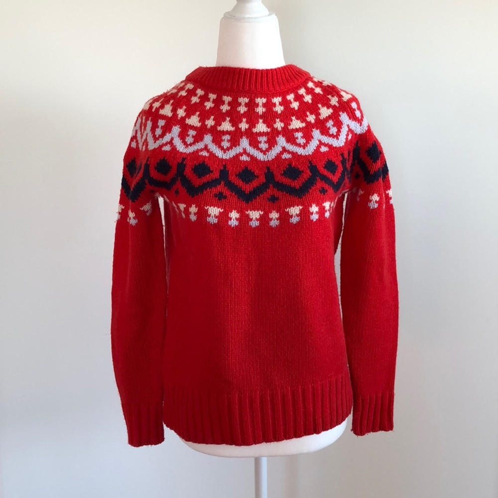 Jcrew fairisle sweater